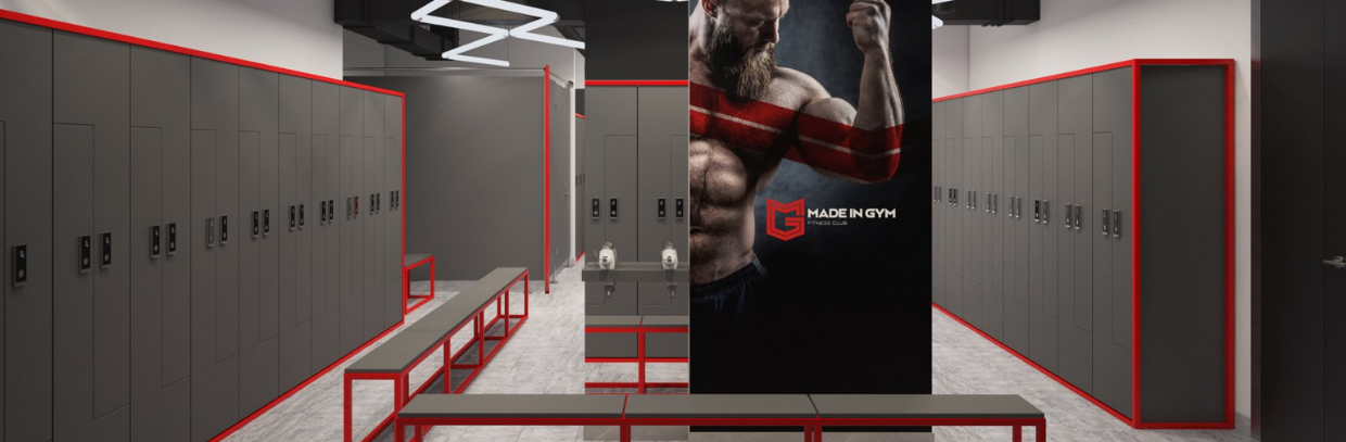 Шкафчики для фитнес зала Шкафчики для фитнес зала